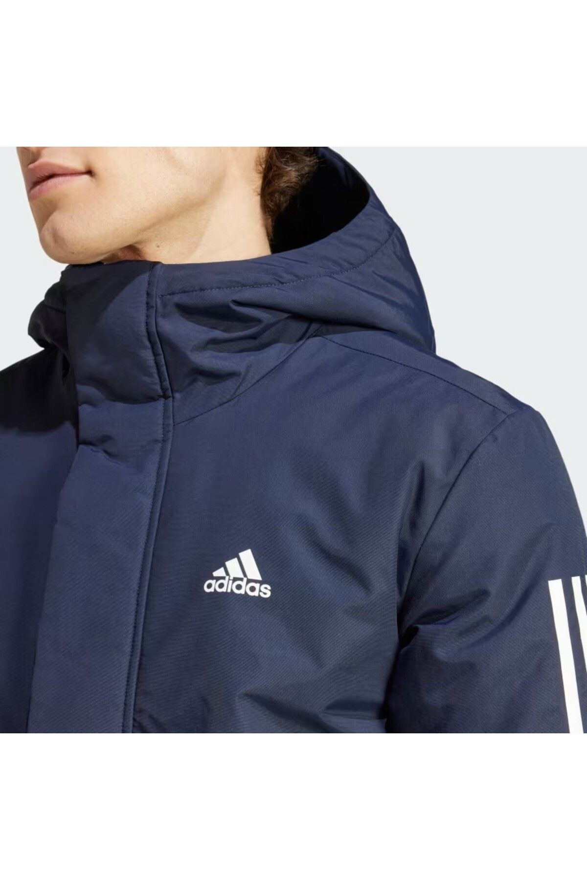 Adidas 3-Stripes Hooded Jacket - IX8885