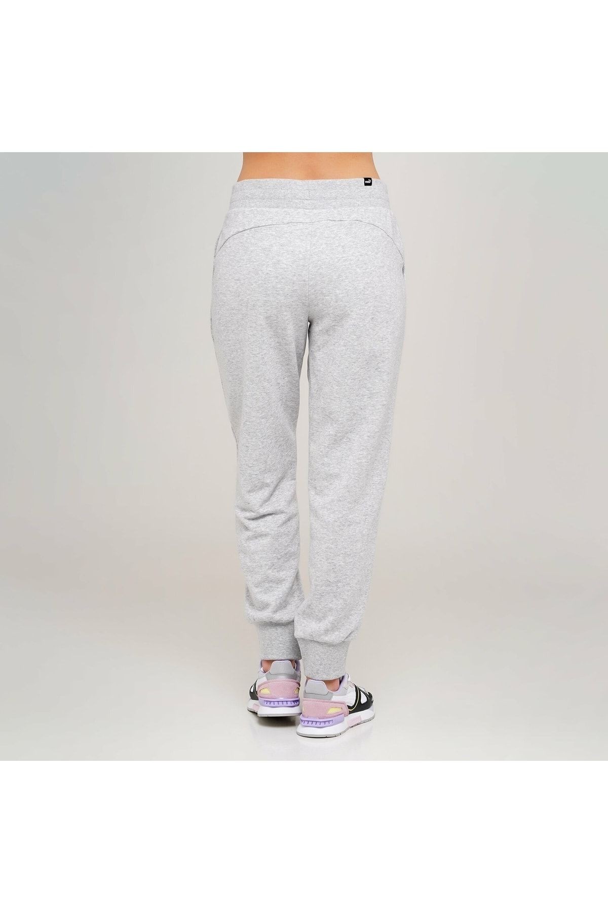 Ess Sweatpants - Kadın Gri Günlük Eşofman Altı - 586842 54