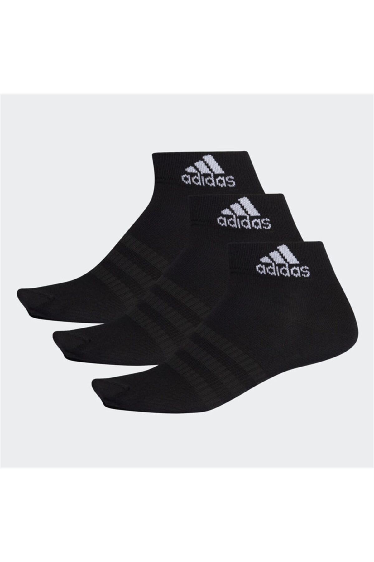 Adidas Siyah Çok Hafif 3'lü Bilek Çorap – DZ9436