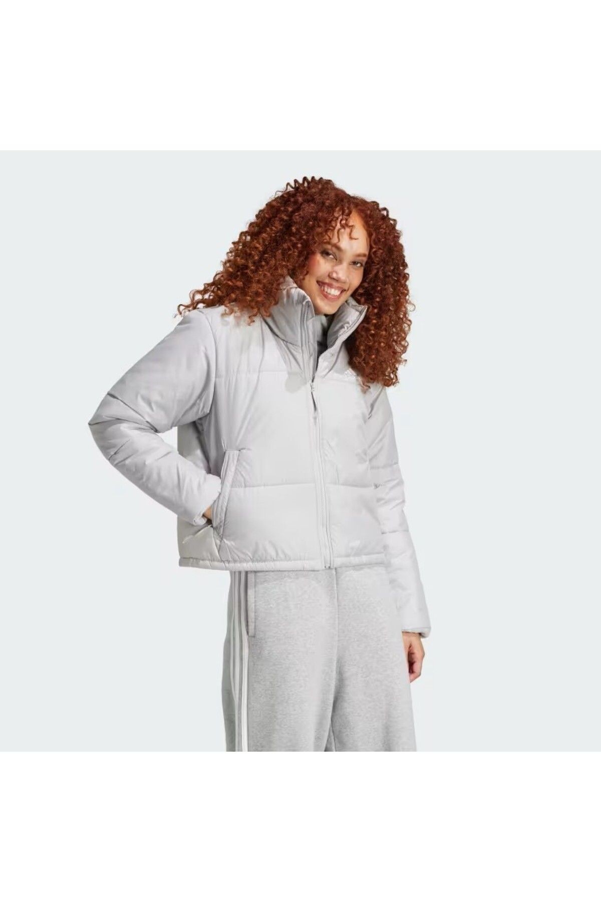 Adidas BSC Insulated Kadın Gri Mont – IX8874