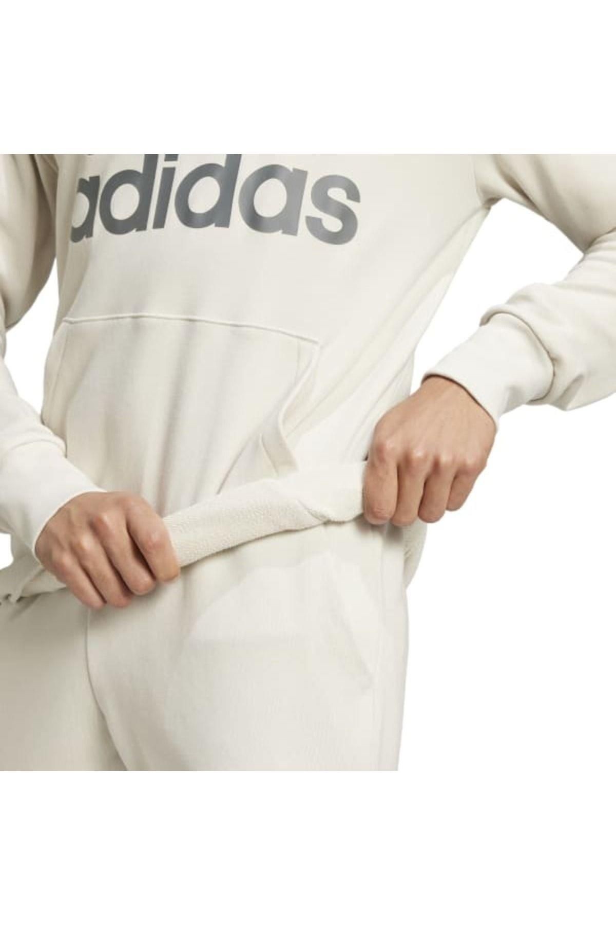 Adidas Erkek Kapüşonlu Sweatshirt M BL FL HD - IY8992