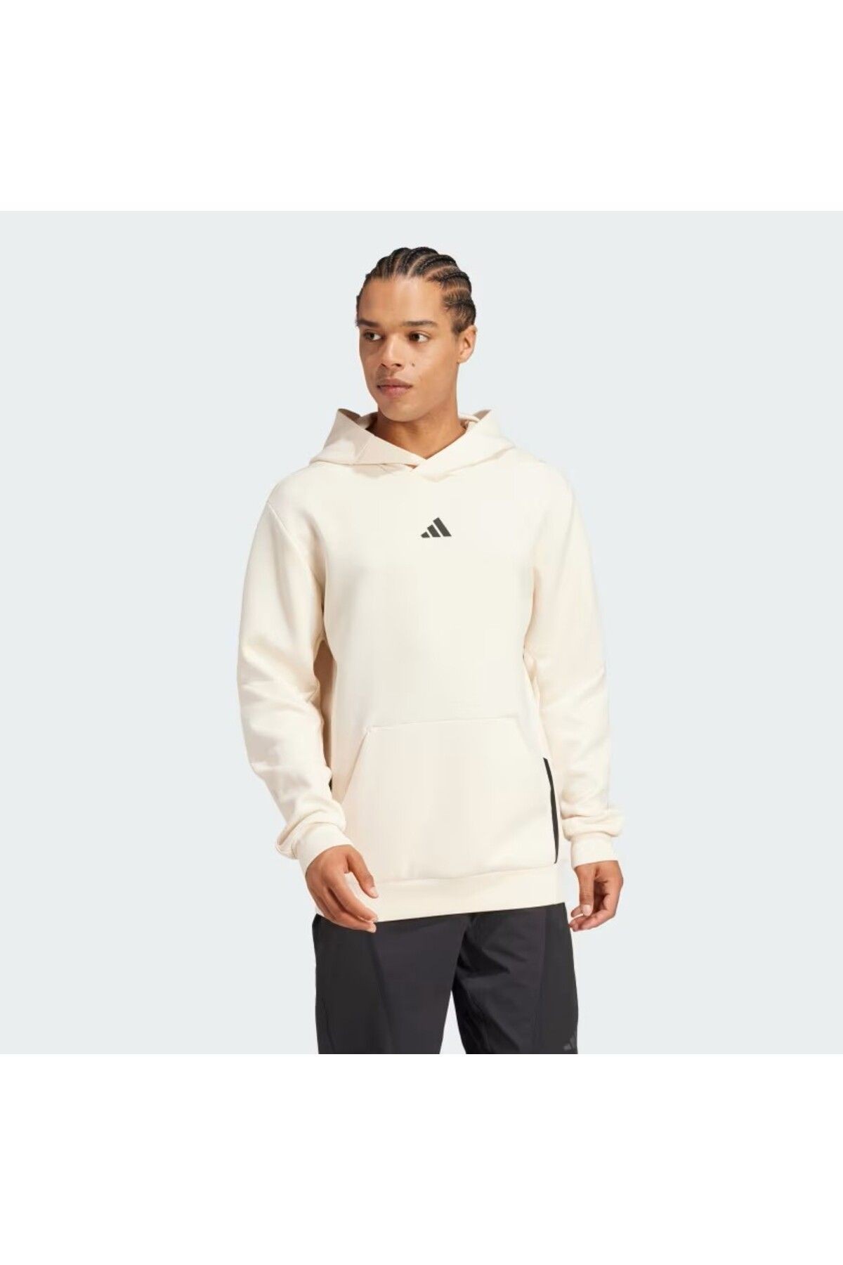 Adidas Designed For Training Erkek Krem Sweatshirt – JI6259