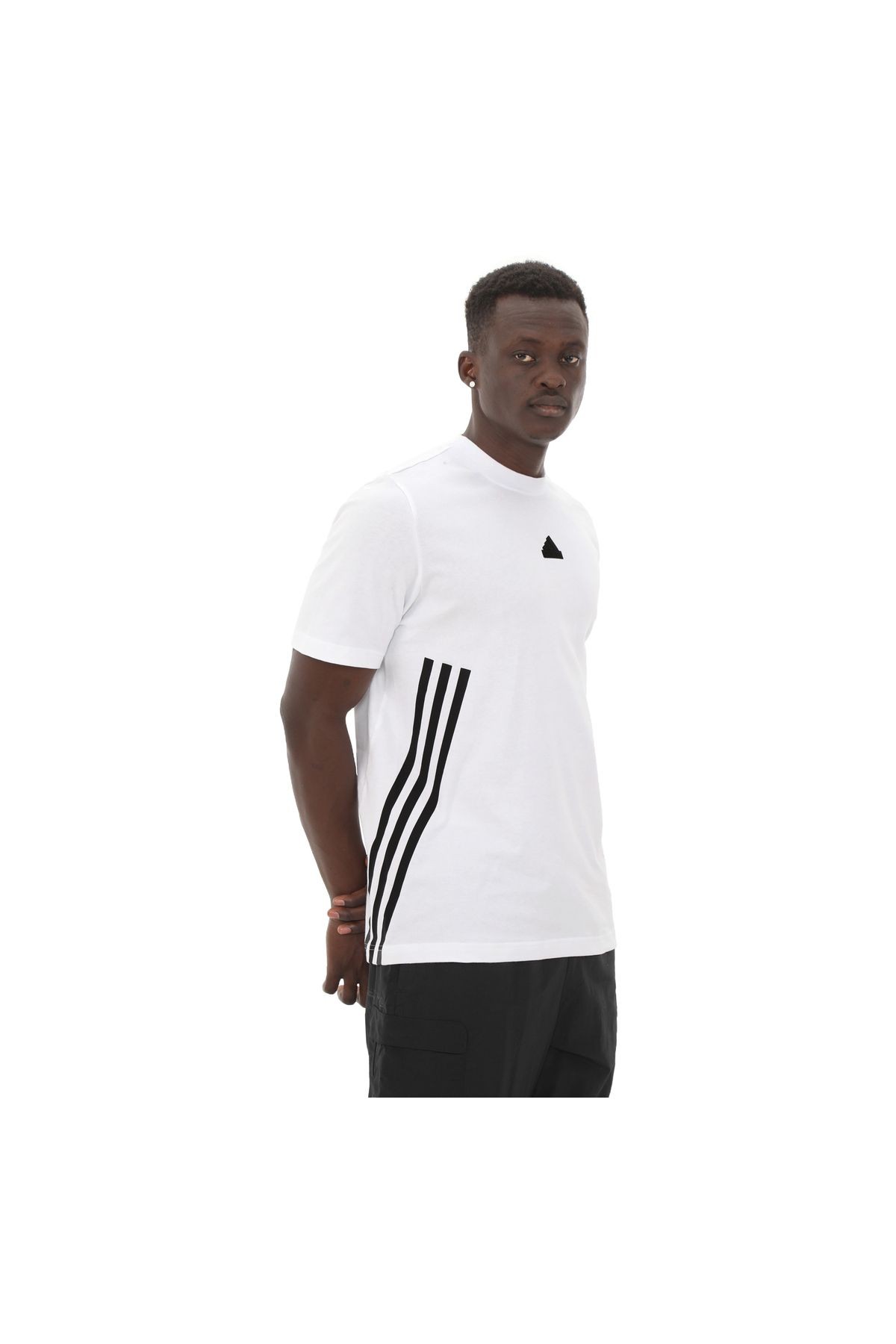 JJ4159-E adidas M Fı 3S Reg T Erkek T-Shirt Beyaz