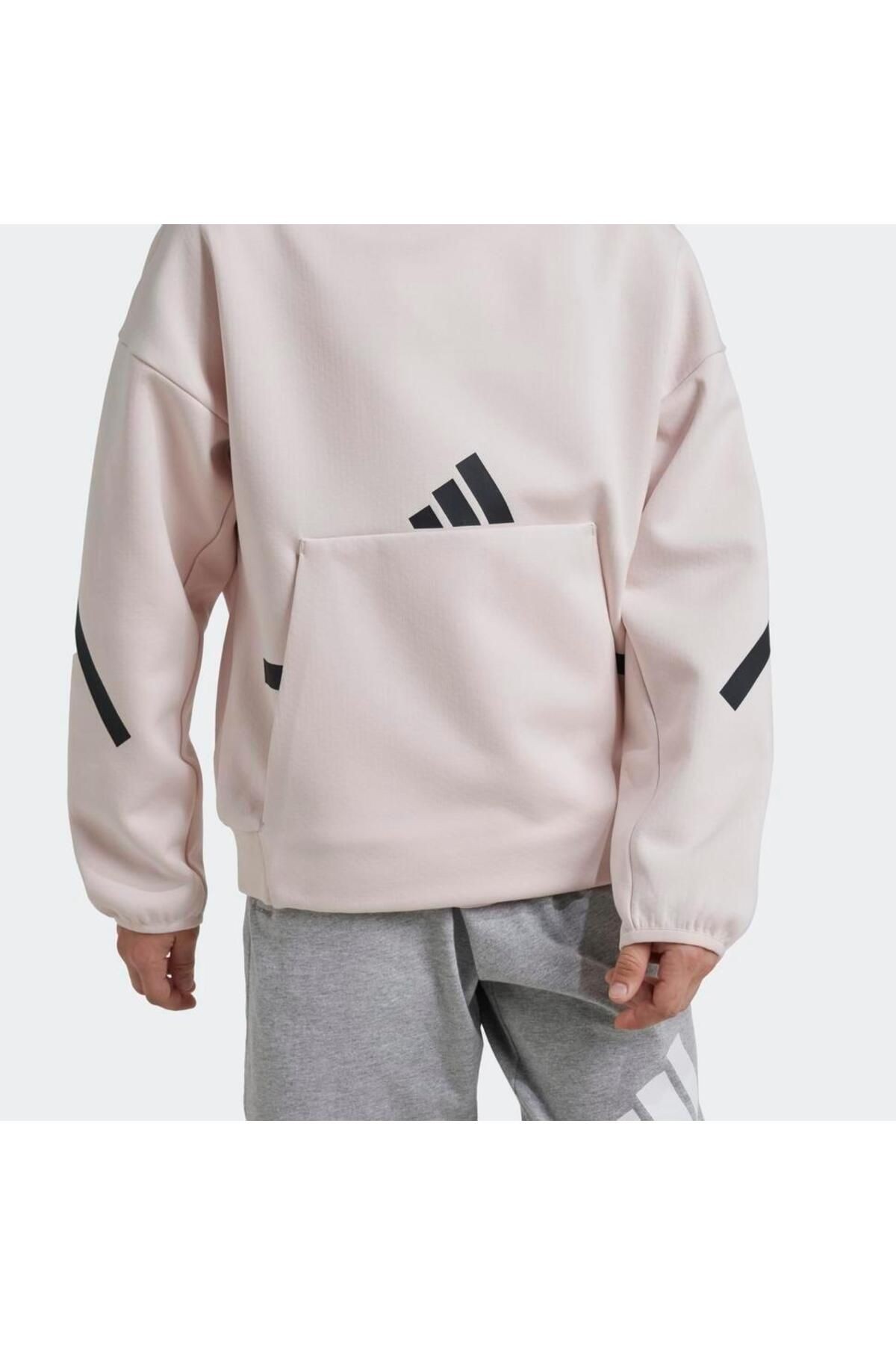 Adidas Z.N.E. Çocuk Pembe Sweatshirt (JF2818)