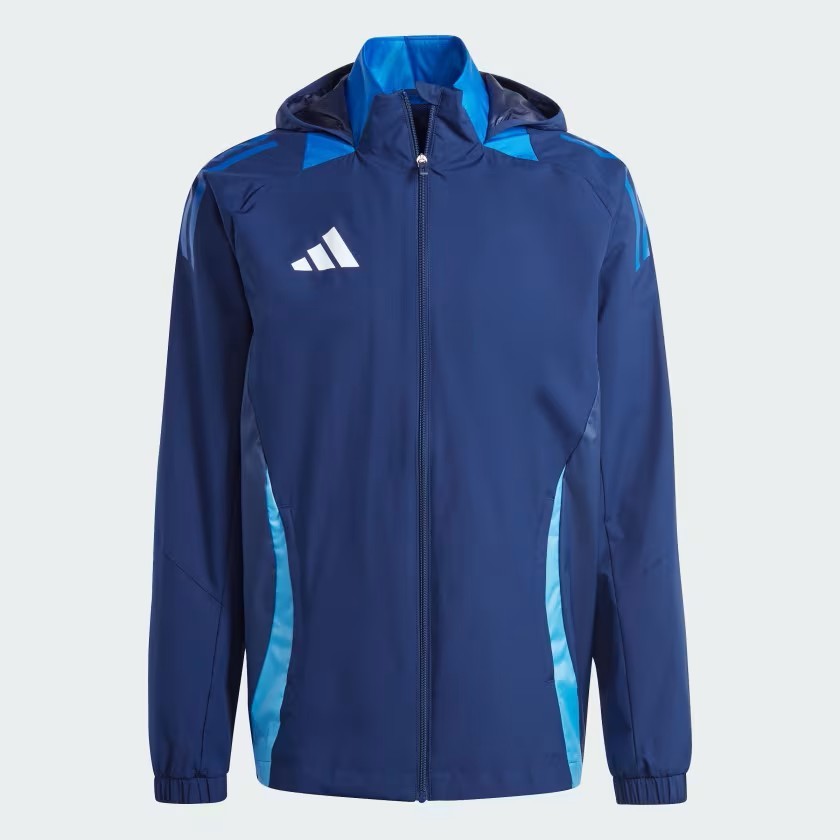 Adidas Tiro24 C Erkek Mavi Futbol Ceket IR9520