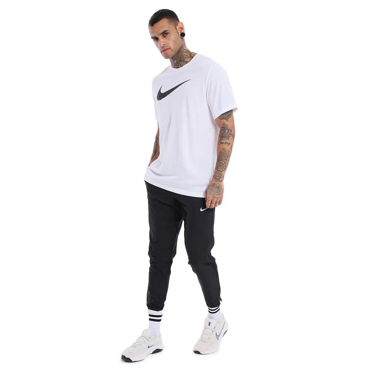 Nike Dri-Fit Park20 Ss Tee Hbr Erkek Beyaz Futbol Tişört CW6936-100