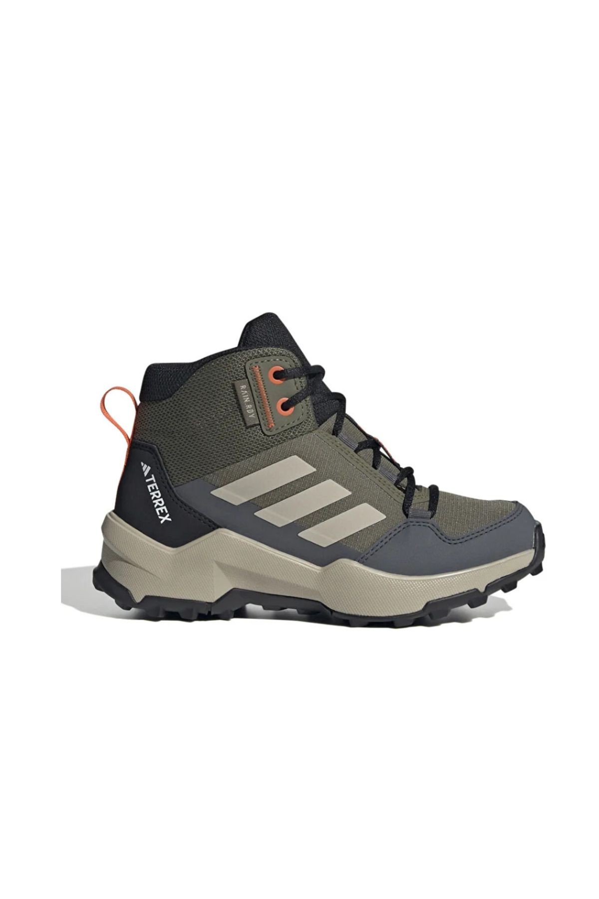 Adidas Terrex Ax4r Mid Rain.rdy Yeşil-gri Çocuk Trekking Ayakkabısı IF6518