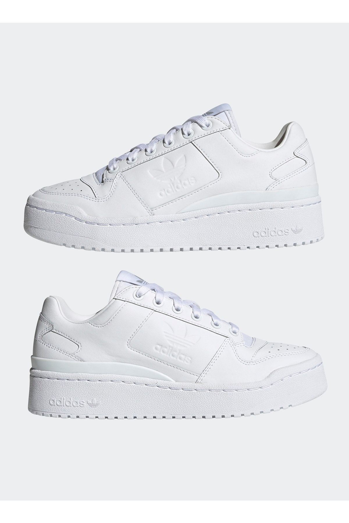 Adidas Forum Bold W Beyaz Siyah Kadın Lifestyle Ayakkabı - FY9042