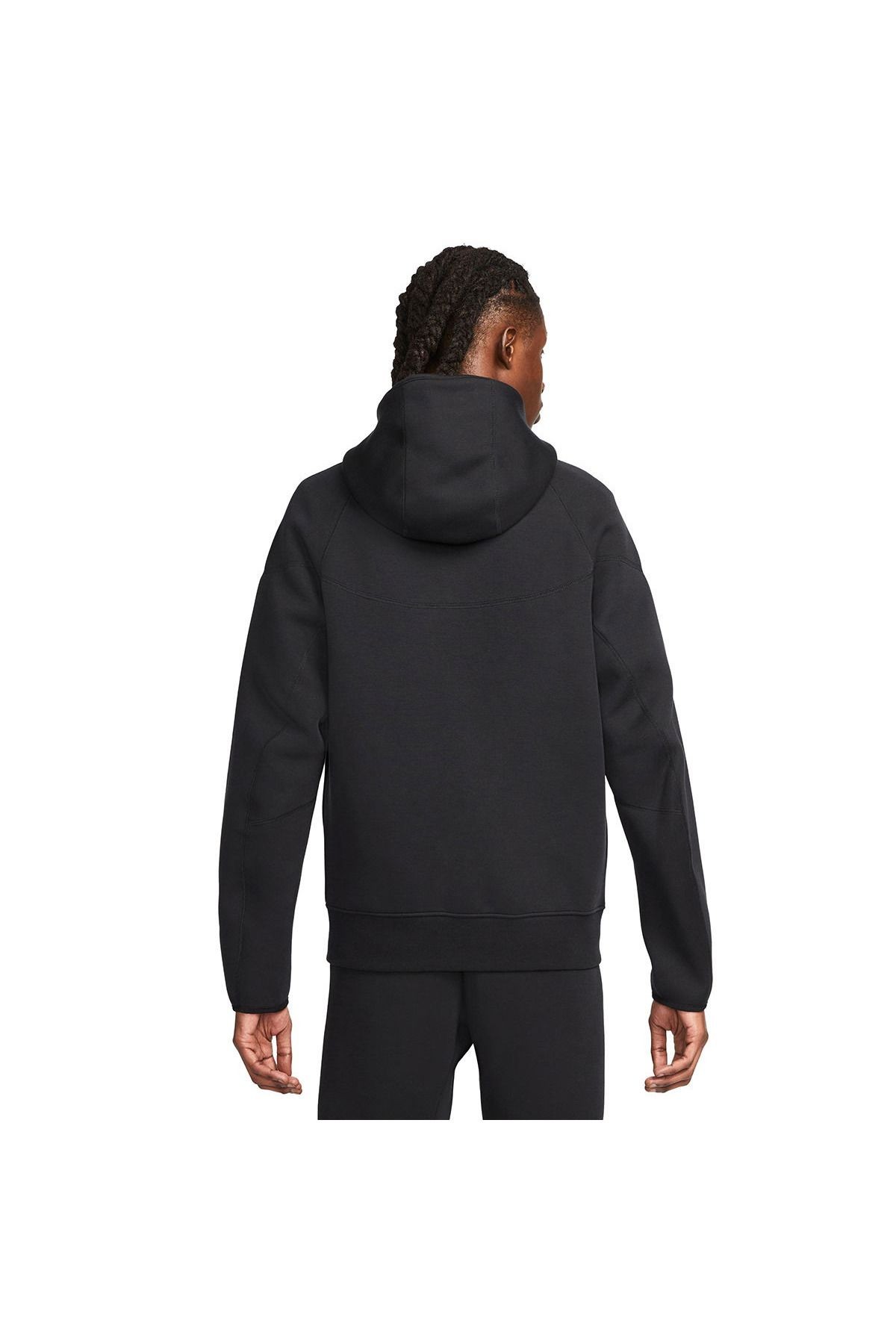 Erkek Günlük Ceket M Nk Tch Flc Fz Wr Hoodie FB7921-010 Siyah