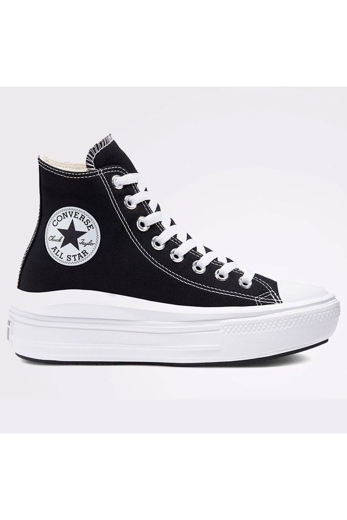 Chuck Taylor All Star Move Kadın Siyah Ayakkabı 568497c-001