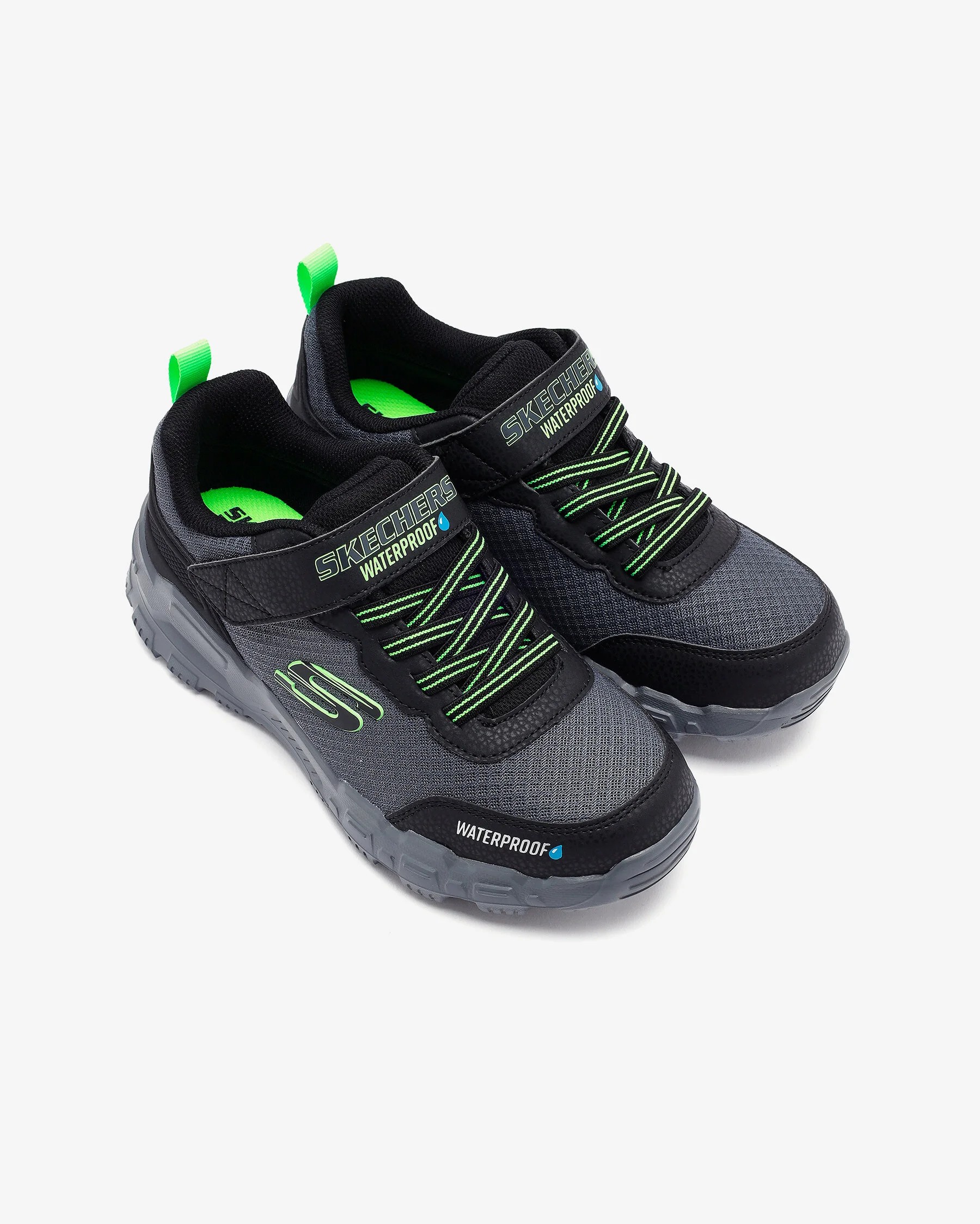Skechers Adventure Track Aquatastic Erkek Çocuk Gri Spor Ayakkabı 406439L CCBK