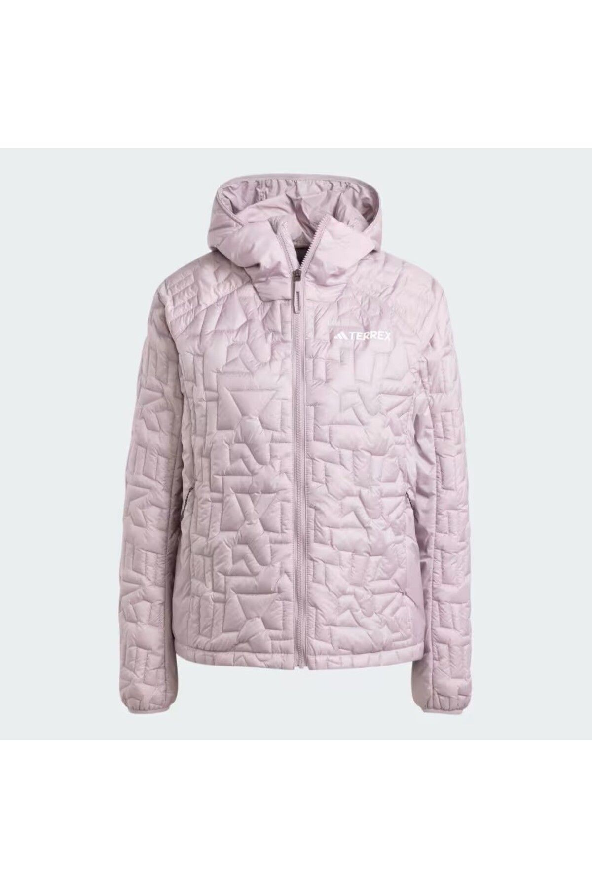 Adidas Terrex Xperior PrimaLoft Loose Fill Insulated Mor Kadın Kapüşonlu Mont IM8191