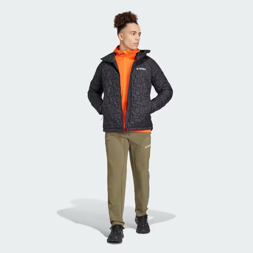 Adidas Terrex Xperior PrimaLoft Loose Fill Insulated Kapüşonlu Mont - IT3247