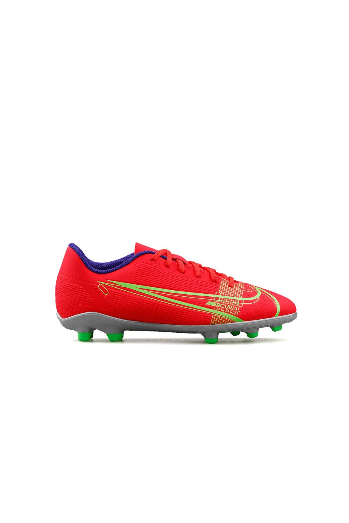 Genç Çoklu Çim Zemin Kramponu Jr Mercurial Vapor 14 Club Fg/Mg CV0823-600 Kırmızı