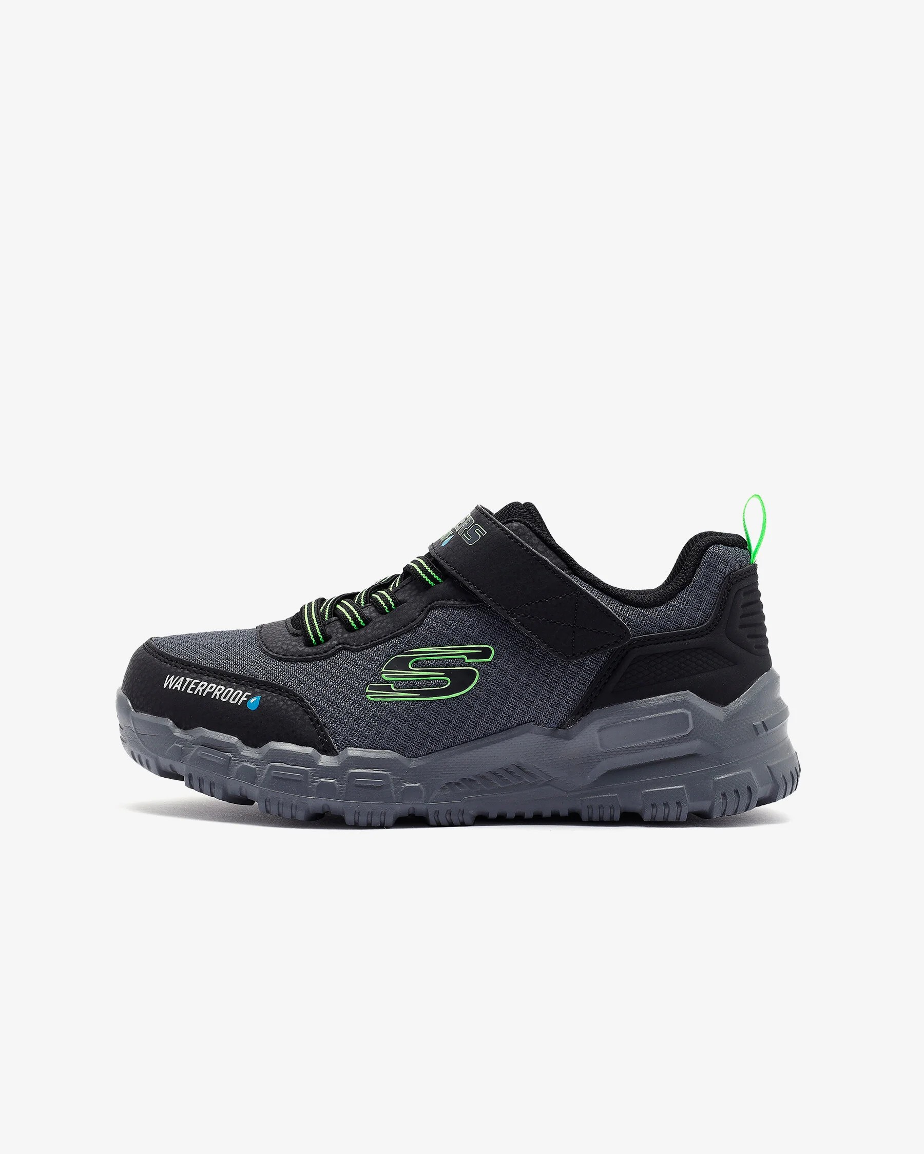 Skechers Adventure Track Aquatastic Erkek Çocuk Gri Spor Ayakkabı 406439L CCBK