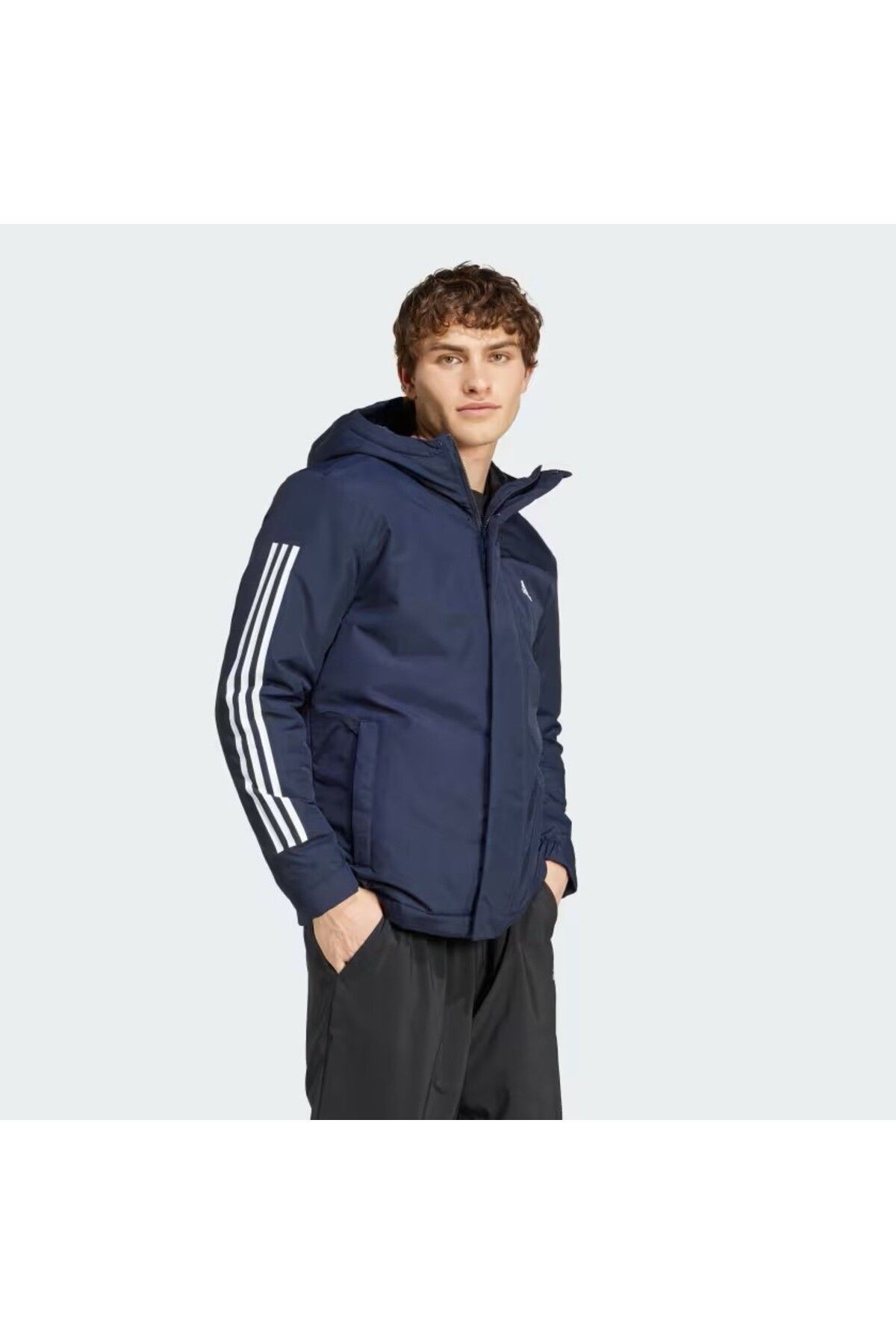 Adidas 3-Stripes Hooded Jacket - IX8885