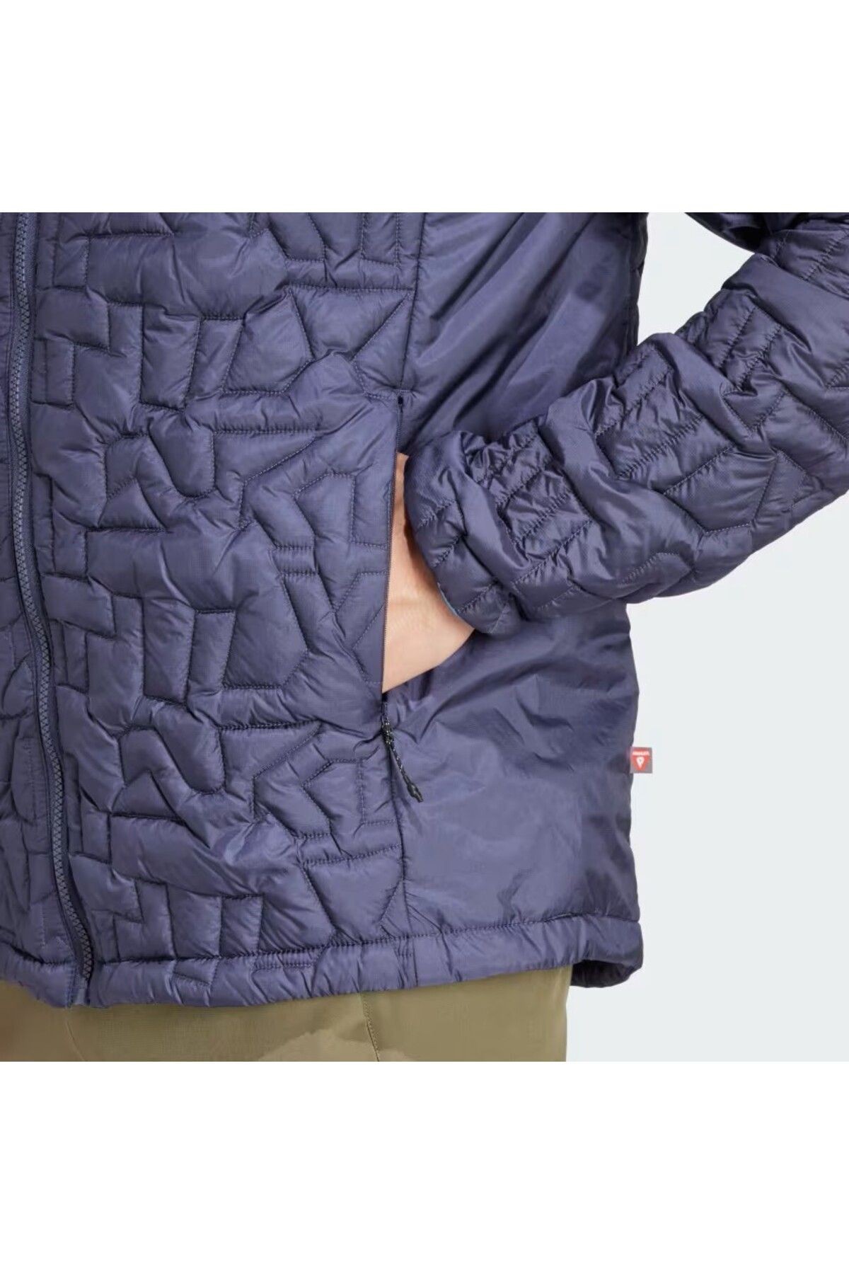 Adidas Terrex Xperior PrimaLoft Loose Fill Insulated Kapüşonlu Lacivert Mont IT3246