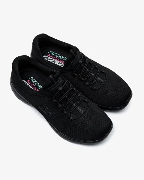 Skechers Summits Kadın Siyah Spor Ayakkabı - 12980TK BBK 