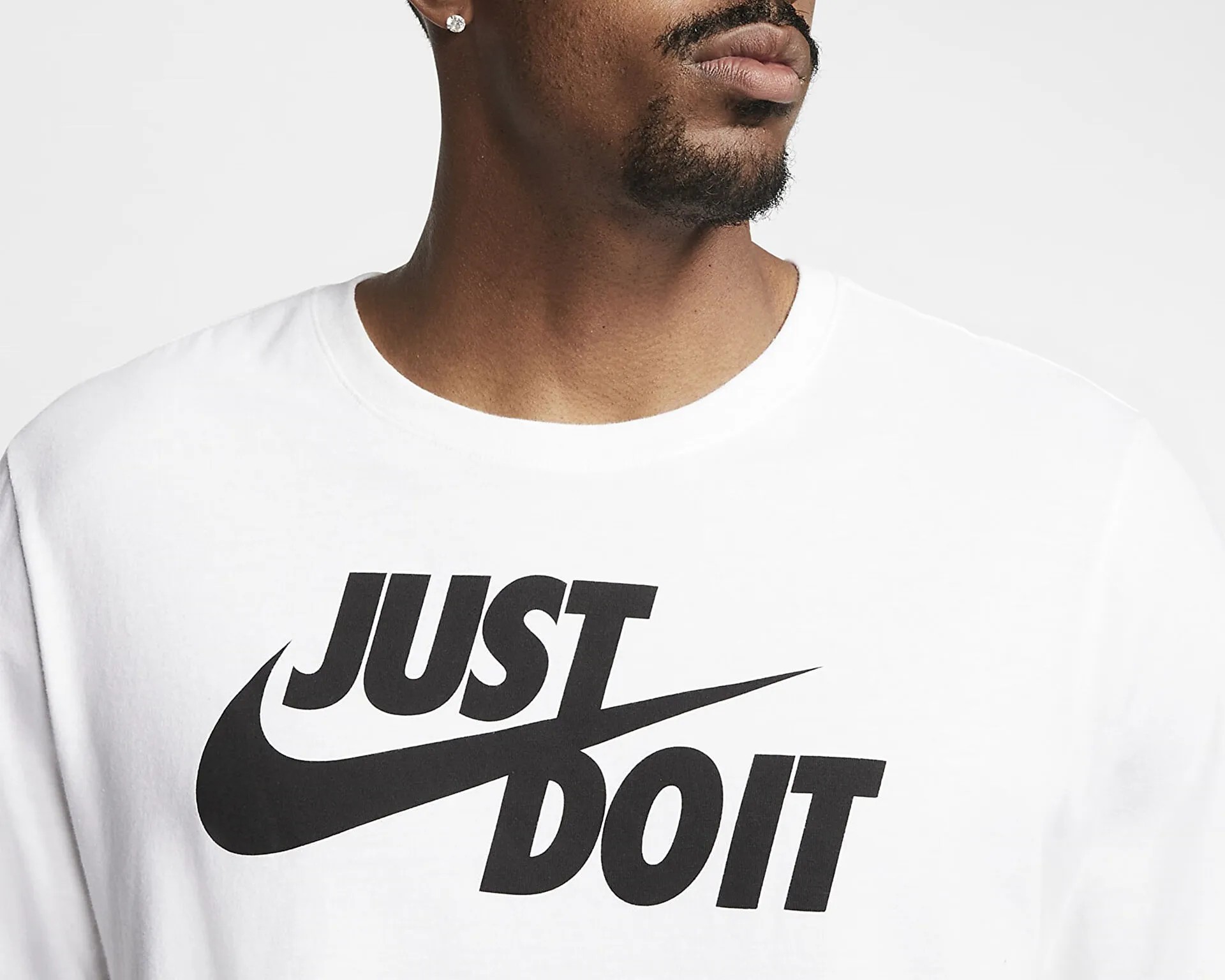 Nike M Nsw Tee Just Do it Swoosh Erkek Günlük Tişört  AR5006-100