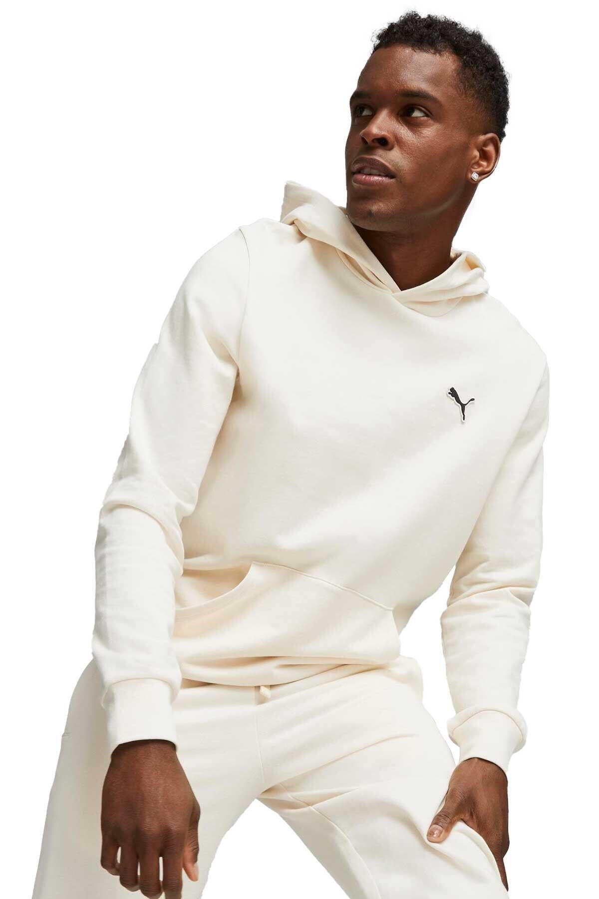  Puma Better Essentials Erkek Beyaz Sweatshirt – 67597899