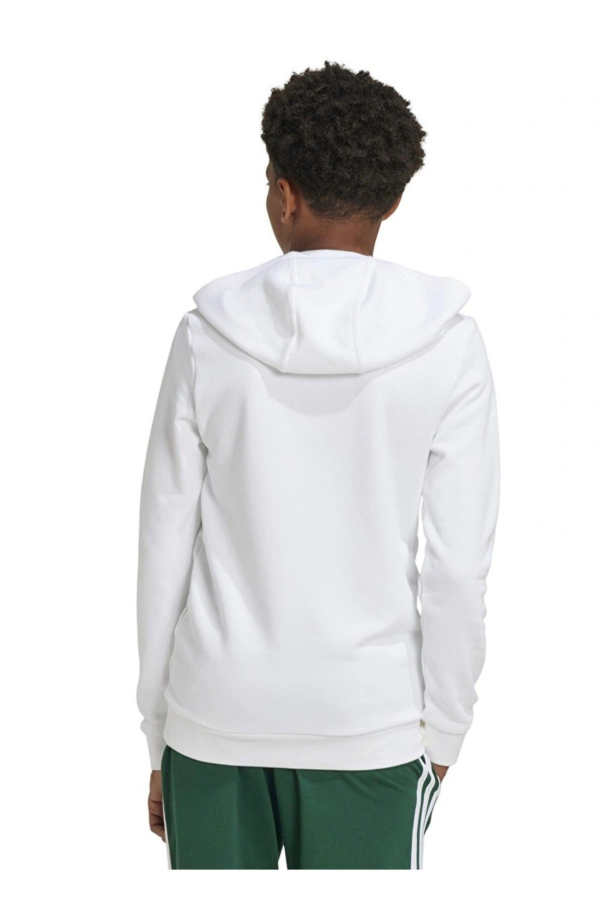  Adidas BL Hoodie Beyaz Çocuk Baskılı Sweatshirt – IV7325