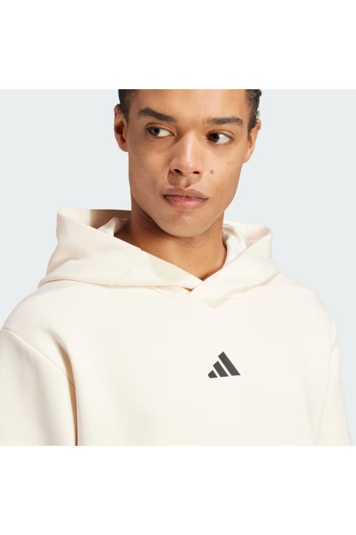 Adidas Designed For Training Erkek Krem Sweatshirt – JI6259