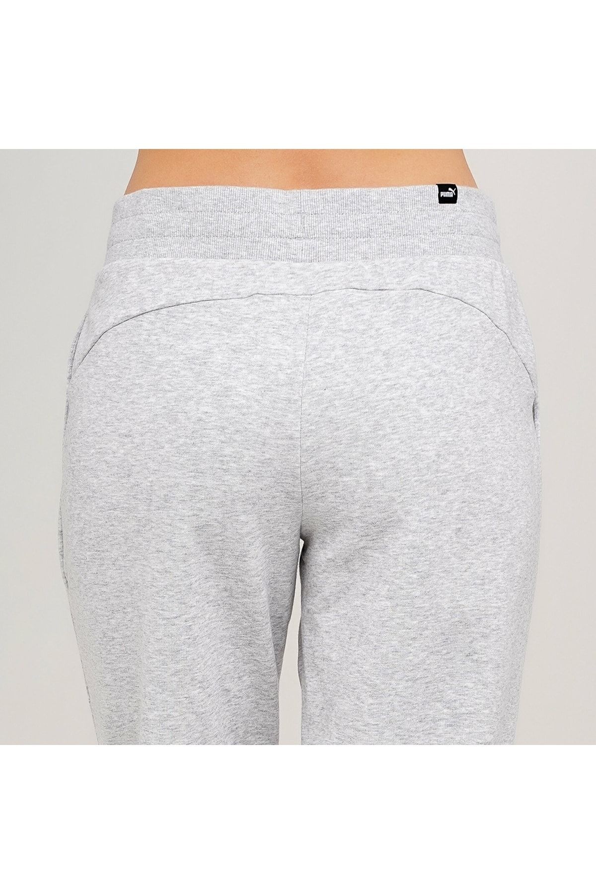 Ess Sweatpants - Kadın Gri Günlük Eşofman Altı - 586842 54