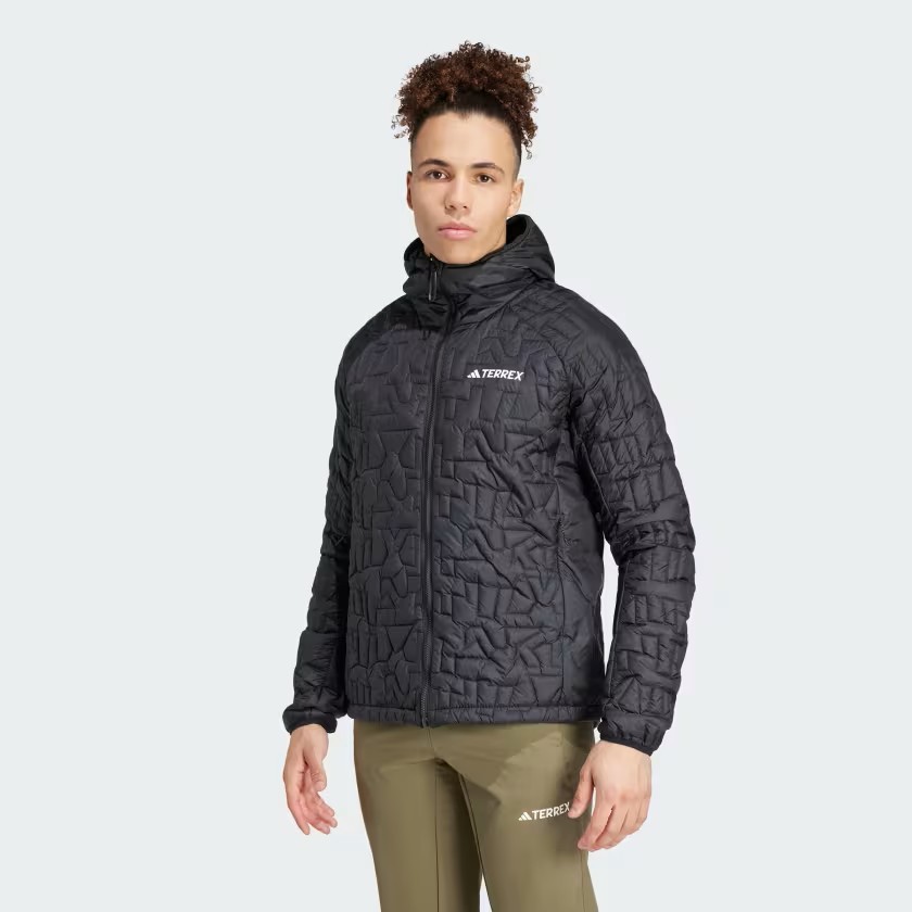 Adidas Terrex Xperior PrimaLoft Loose Fill Insulated Kapüşonlu Mont - IT3247