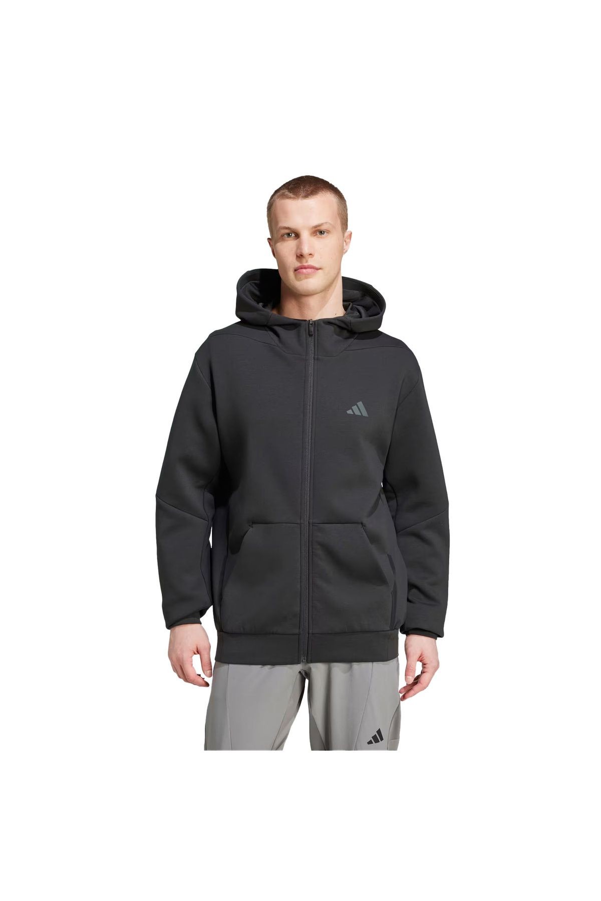 Adidas D4T Full-Zip Hoodie Erkek Kapüşonlu Sweatshirt – IY1131