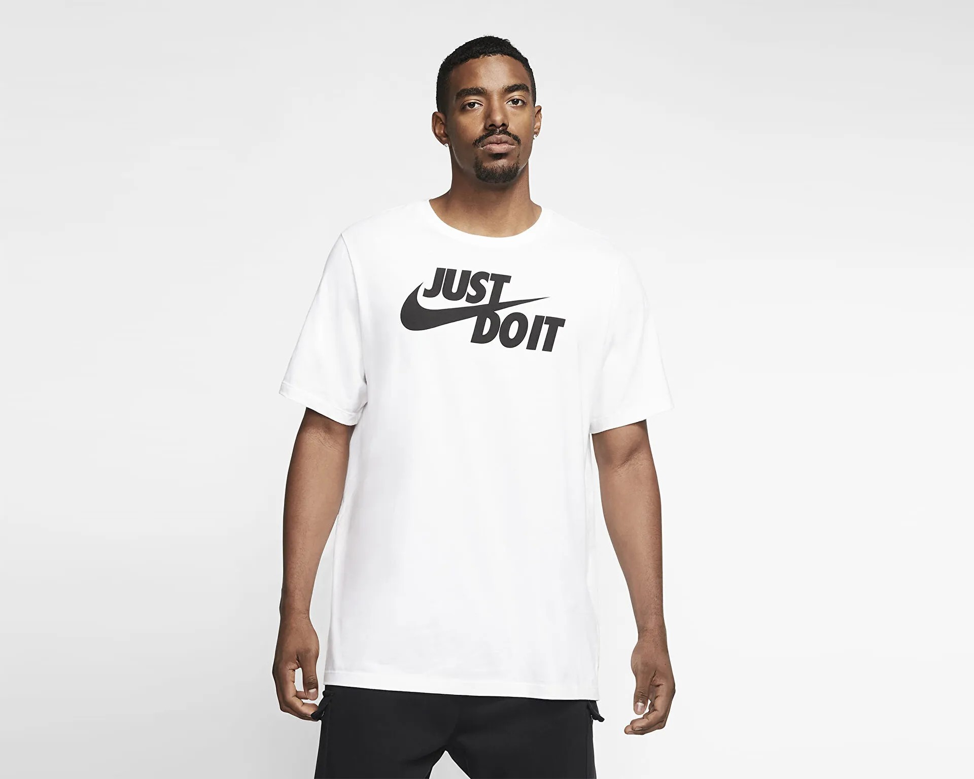 Nike M Nsw Tee Just Do it Swoosh Erkek Günlük Tişört  AR5006-100