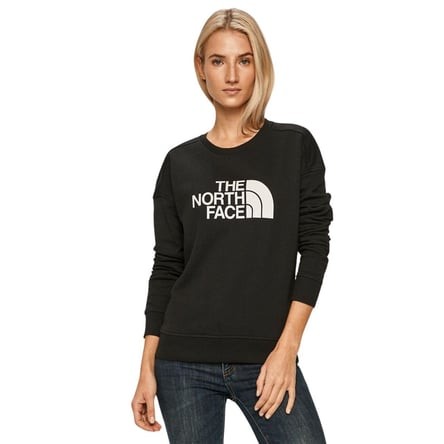 The North Face Drew Peak Kadın Siyah Bisiklet Yaka Sweatshirt NF0A3S4GJK31