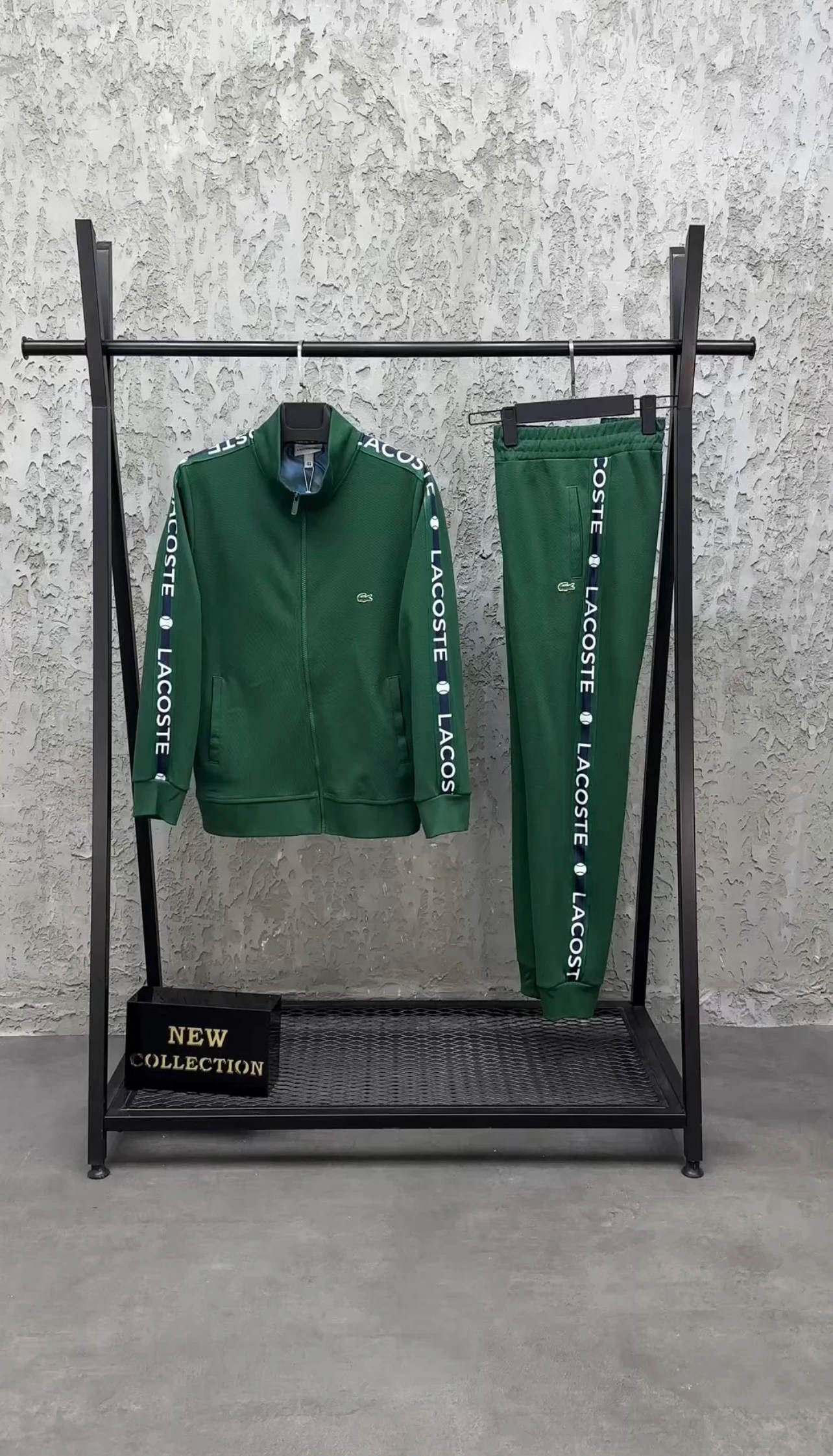 Lcst Şeritli Eşofman Takım Haki 