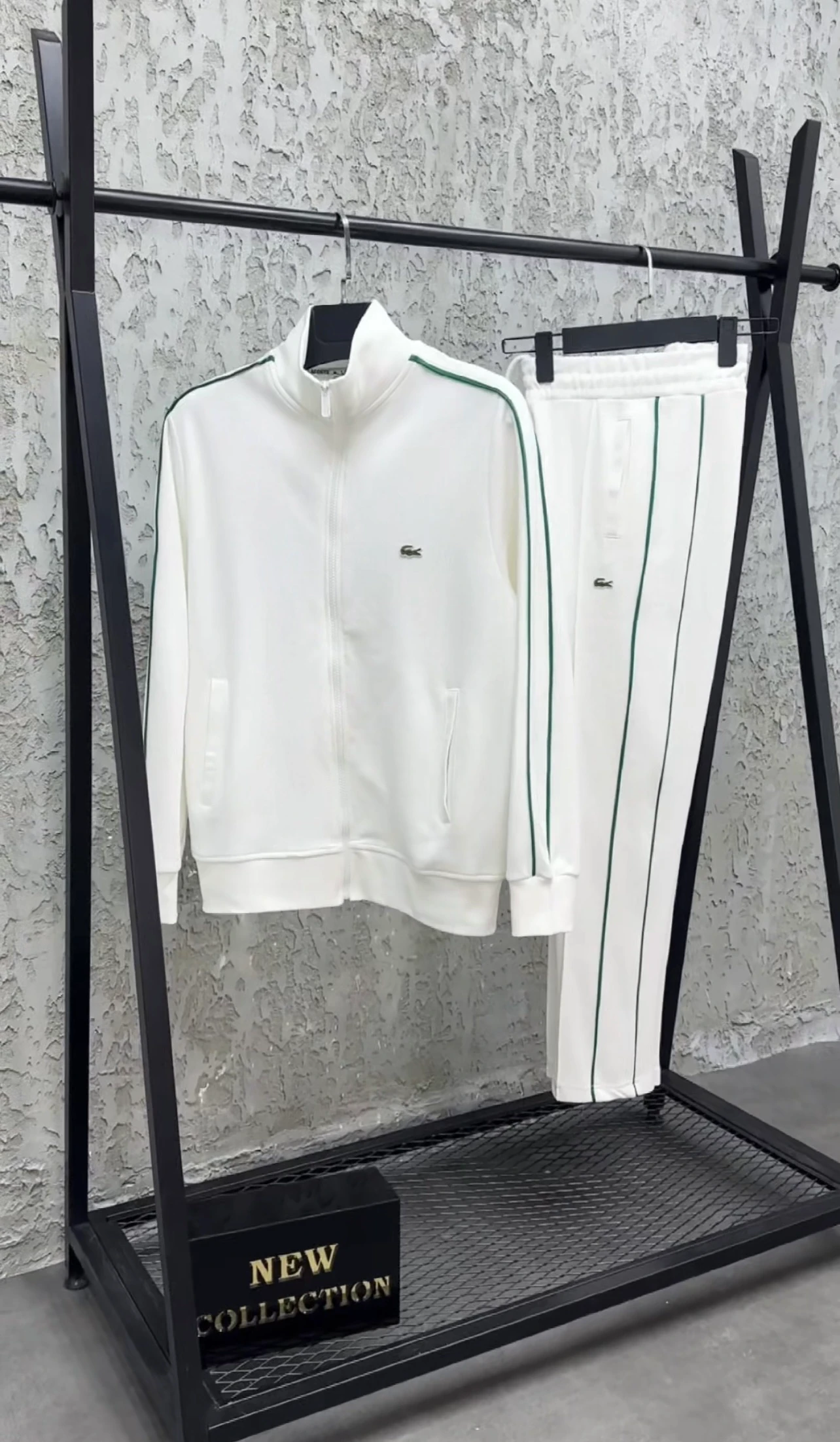 Lcst Biyeli Eşofman Takım Beyaz 