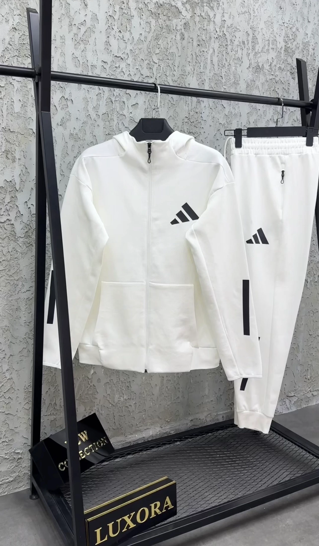 Ads ZNA Eşofman Takım Beyaz