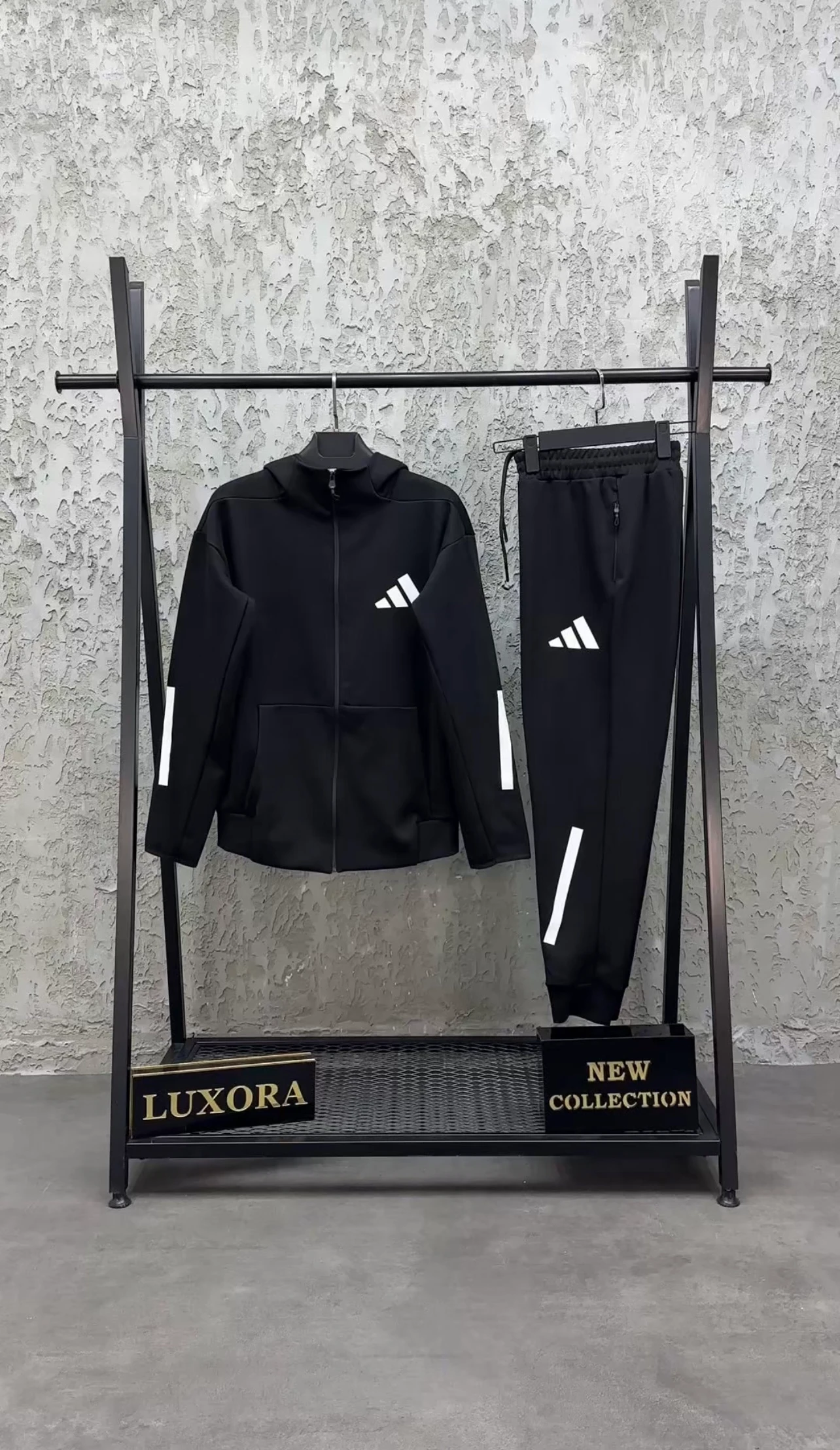 Ads ZNA Eşofman Takım Siyah