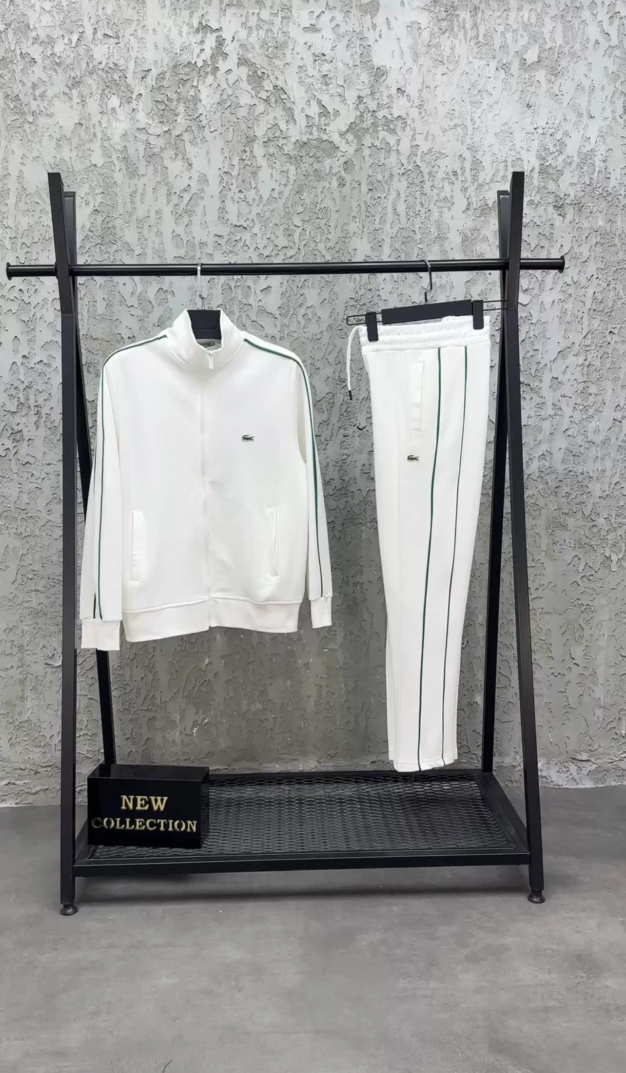 Lcst Biyeli Eşofman Takım Beyaz 