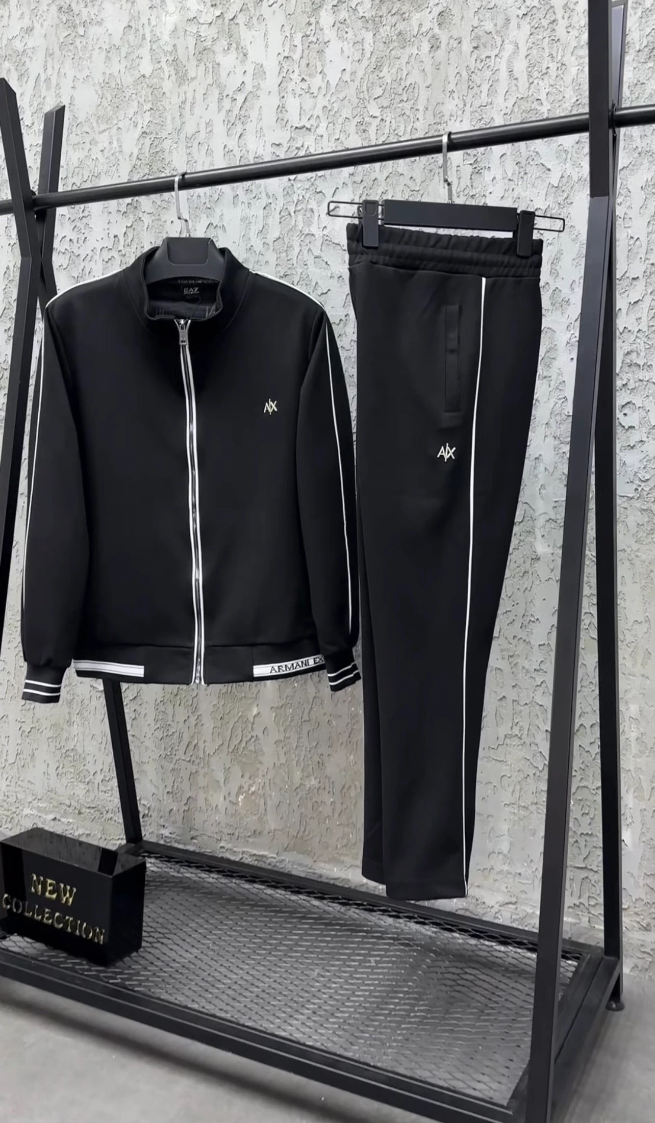 AX Eşofman Takım Siyah 