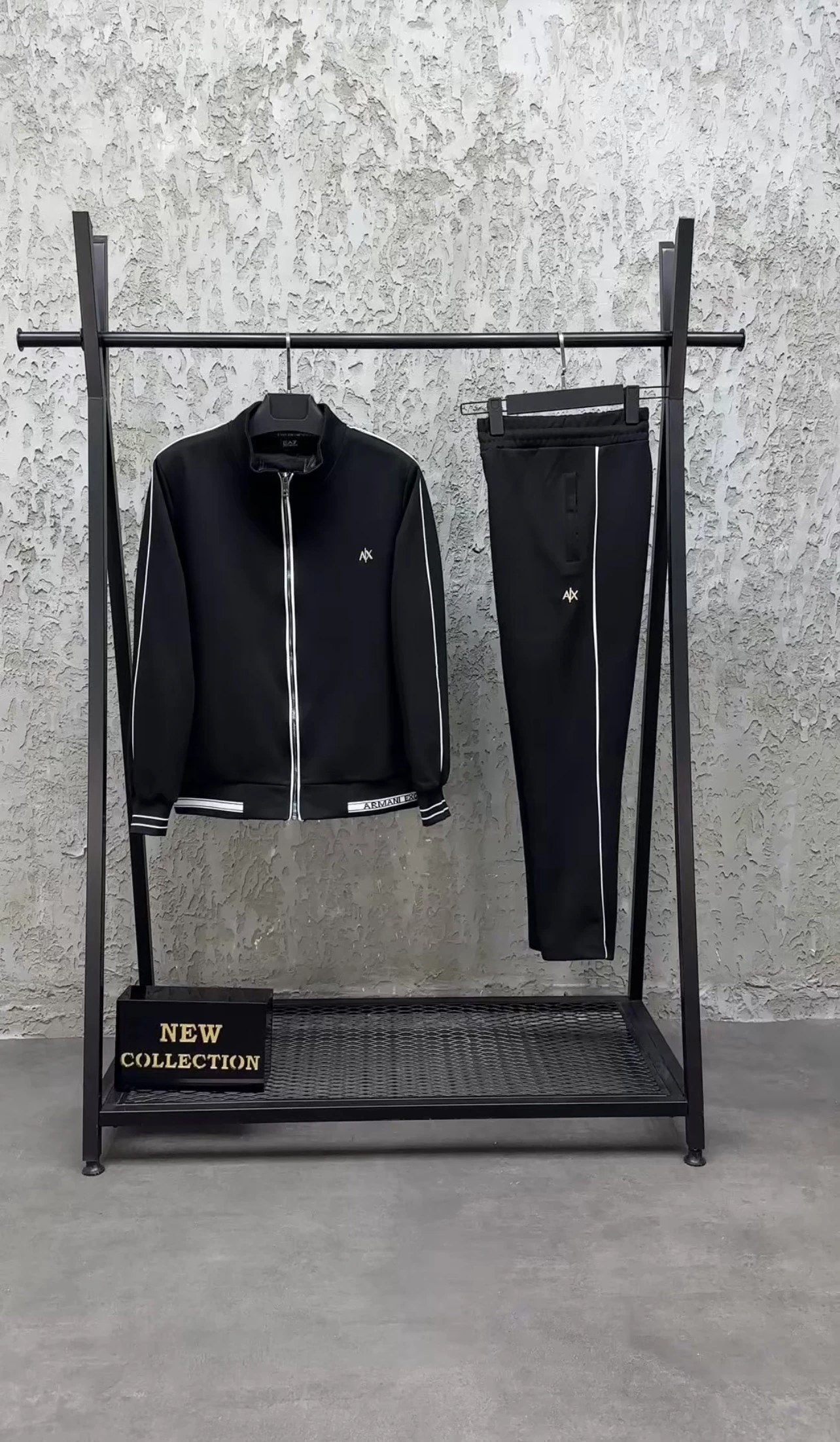 AX Eşofman Takım Siyah 