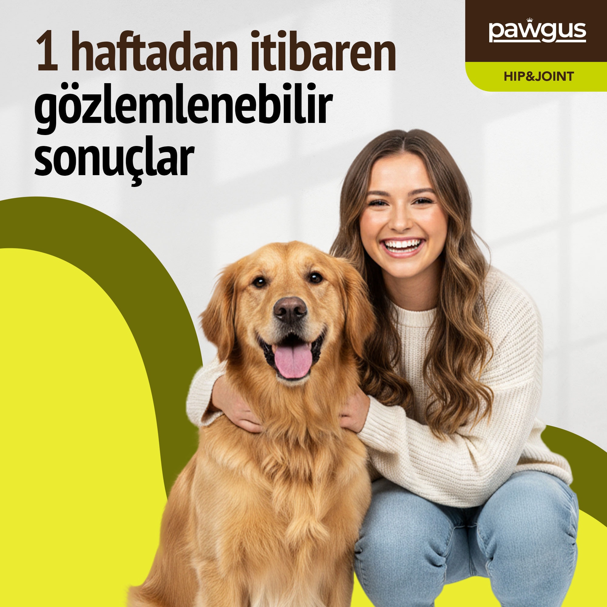 Hip & Joint - Kedi ve Köpek Kalça ve Eklem Sağlığı Desteği - Ağrı Yönetimi - Sağlıklı Yaşlanma