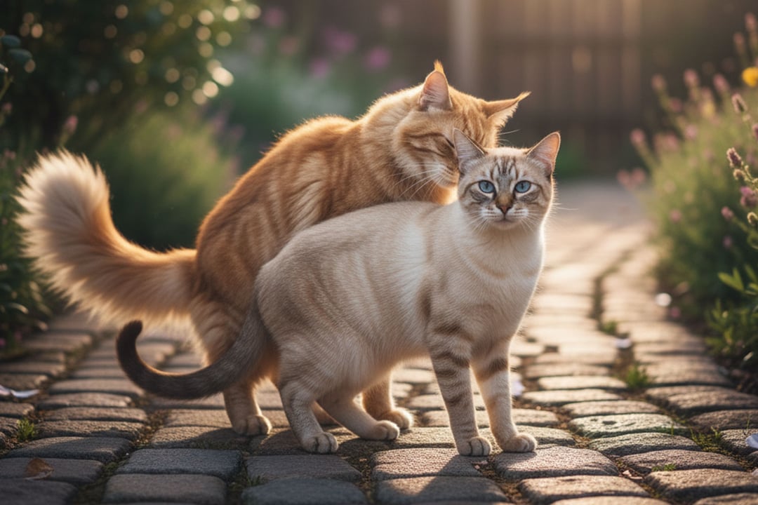 Kedi çiftleşmeye hazır olduğunda ortaya çıkan davranışsal ve fiziksel değişiklikler