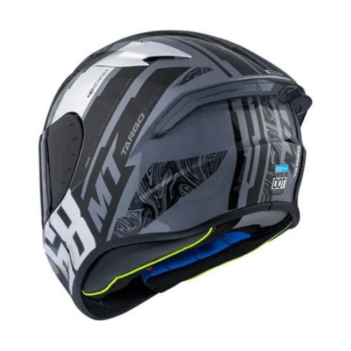 MT Targo Pro Welcome F2 Gloss Gri Full Face Kapalı Kask XL Beden