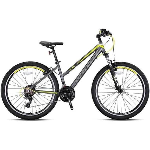 Kron XC 100 27.5 Jant MTB Lady 15' 21 Vites V Brake Siyah - Gri / Neon Sarı