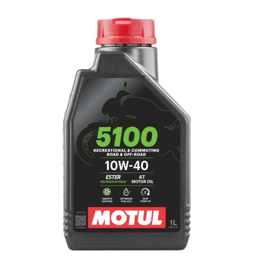 Motul 5100 10W40 Yeni Nesil Motosiklet Yağı 1 Lt. Orjinal