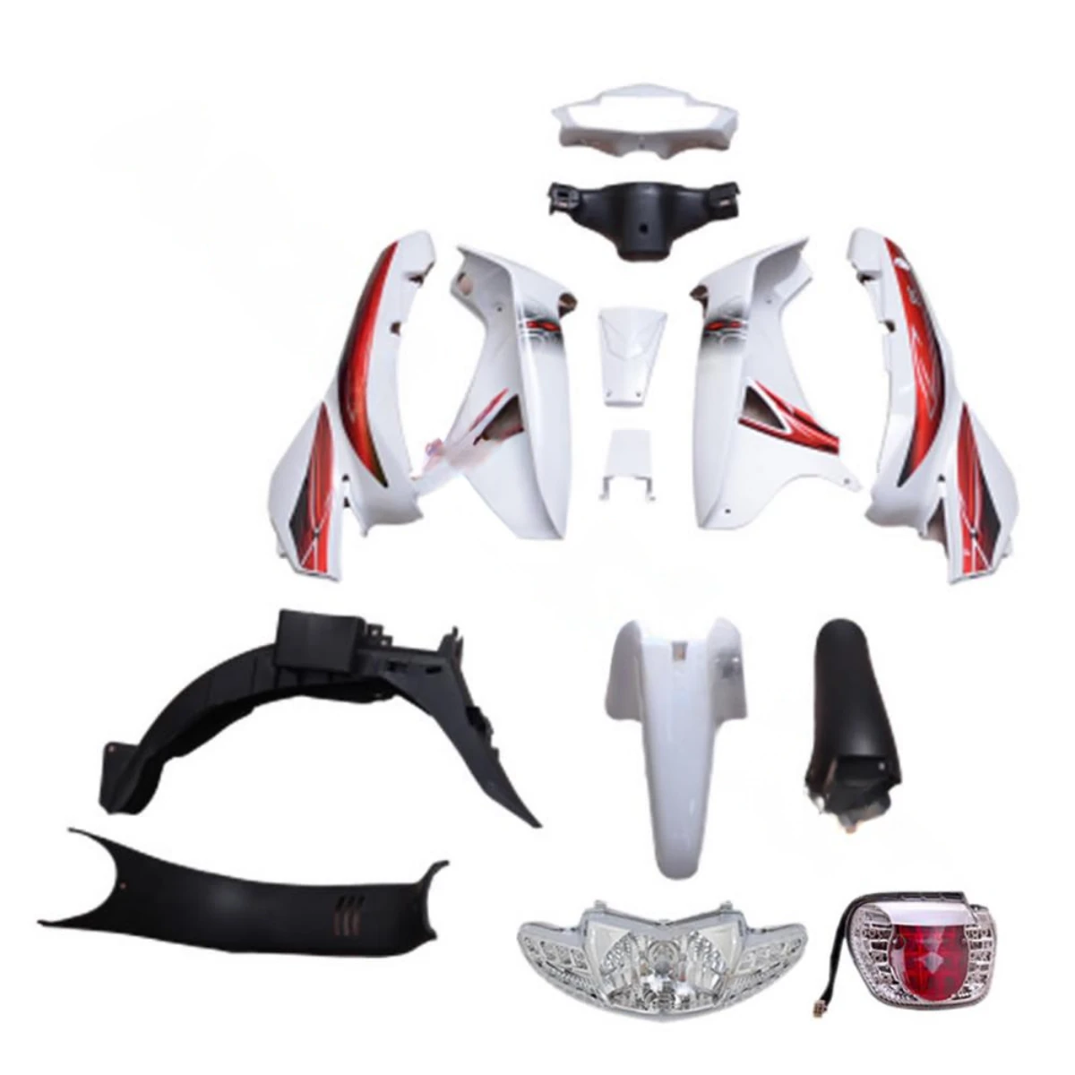 Mondial SFC - SFC Mini Kaporta Seti Komple Beyaz Far + Stop Dahil