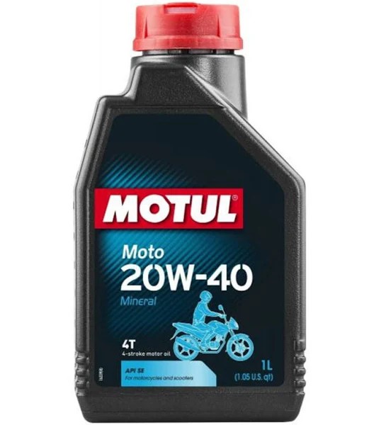 Motul Moto 20w-40 4t Mineral Motosiklet Motor Yağı 1 L Orjinal