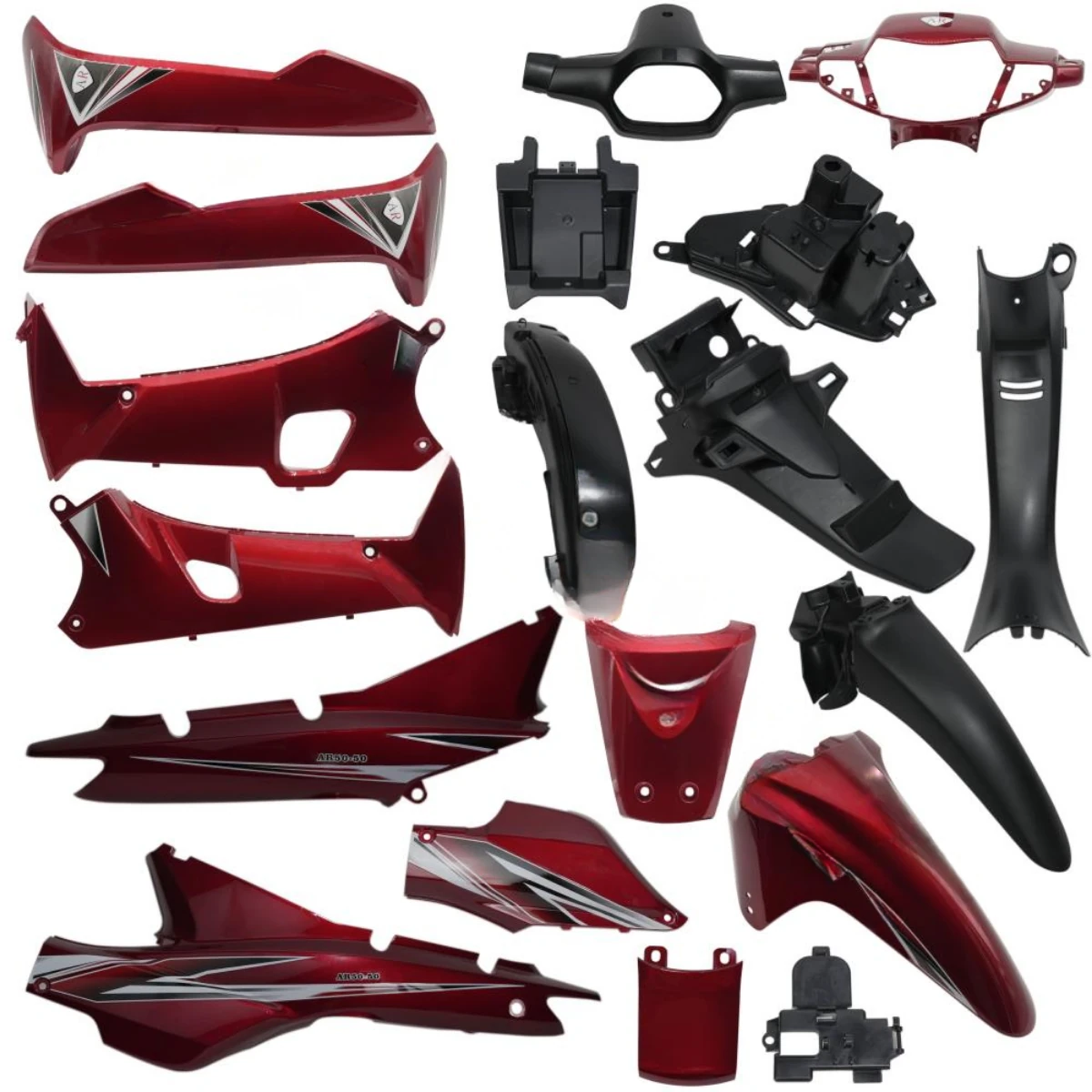 Arora Kasırga Kaporta Seti Kırmızı Komple