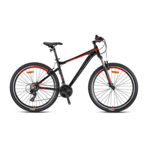 Kron XC 100 27.5 MTB 17' 21 Vites Hidrolik Disk Siyah Gri / Kırmızı