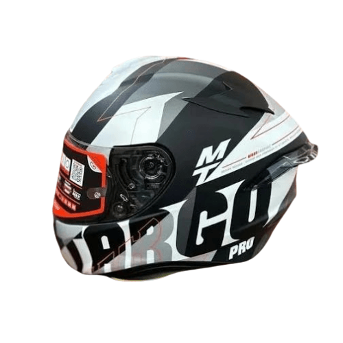 MTHELMETS Targo Pro Biger B0 Mat Beyaz Full Face Kask XL