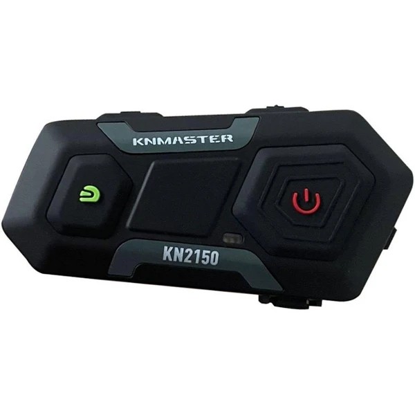 KN2150 Motosiklet Kask Bluetooth Intercom Gri Kulaklık Seti