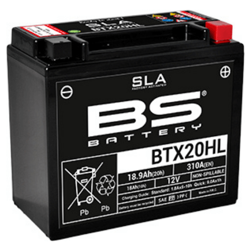 CAN AM Outlander BTX20HL SLA 12 Volt 18.9 Ampere BS Battery